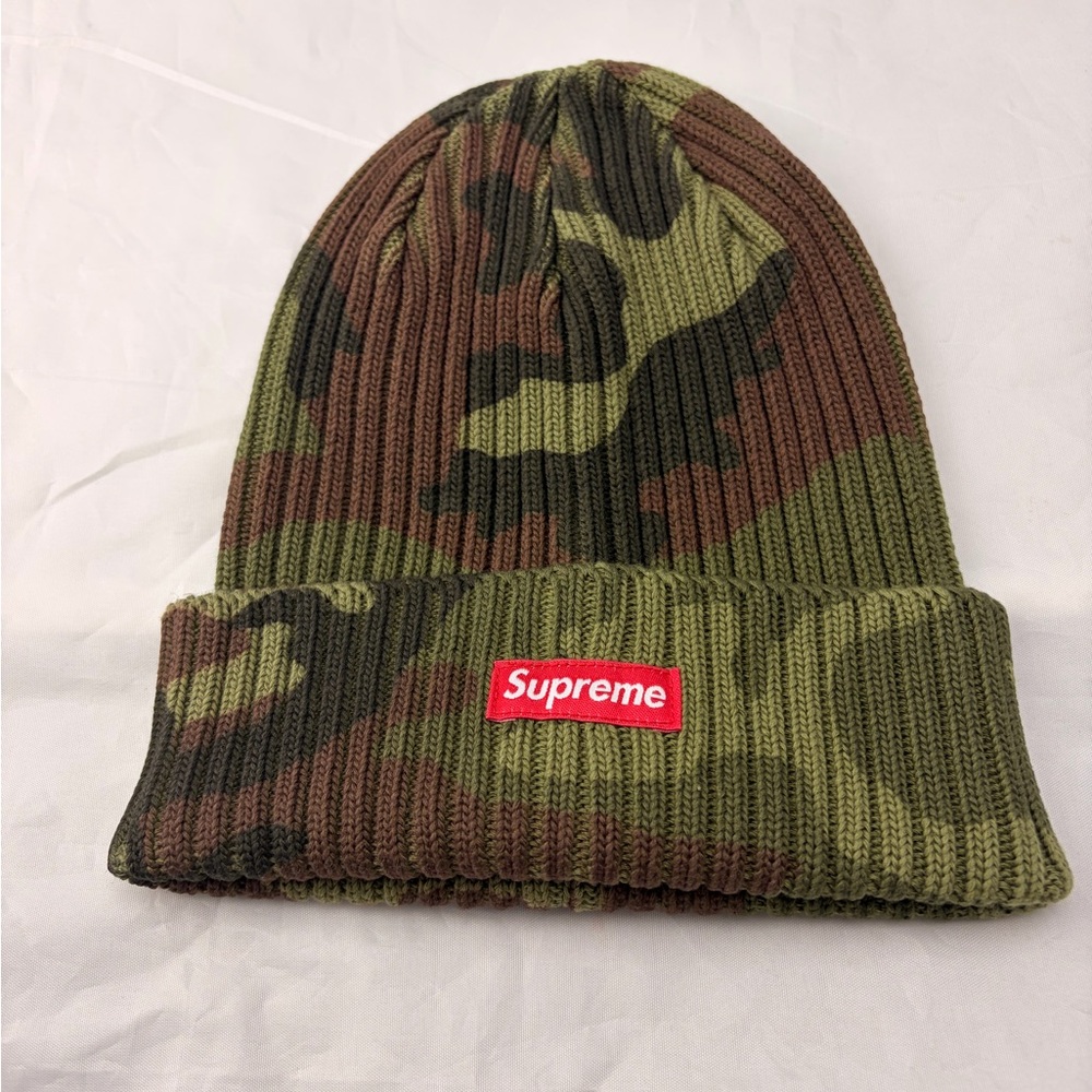 Supreme Camo Beanie Brand New